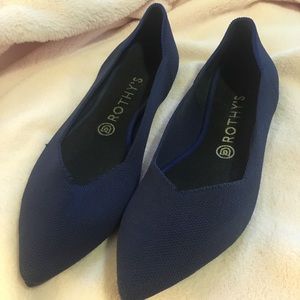 Cobalt Rothy’s flats